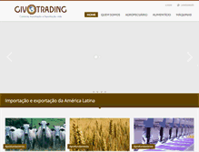 Tablet Screenshot of givotrading.com